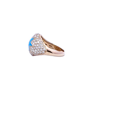 14k Gold With Diamond Ring
