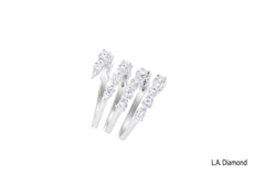 18K Gold Round Diamond Wrap Statement Ring (1.35 ct)