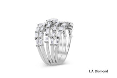 18K White Gold Diamond Ring (1.90 ct)