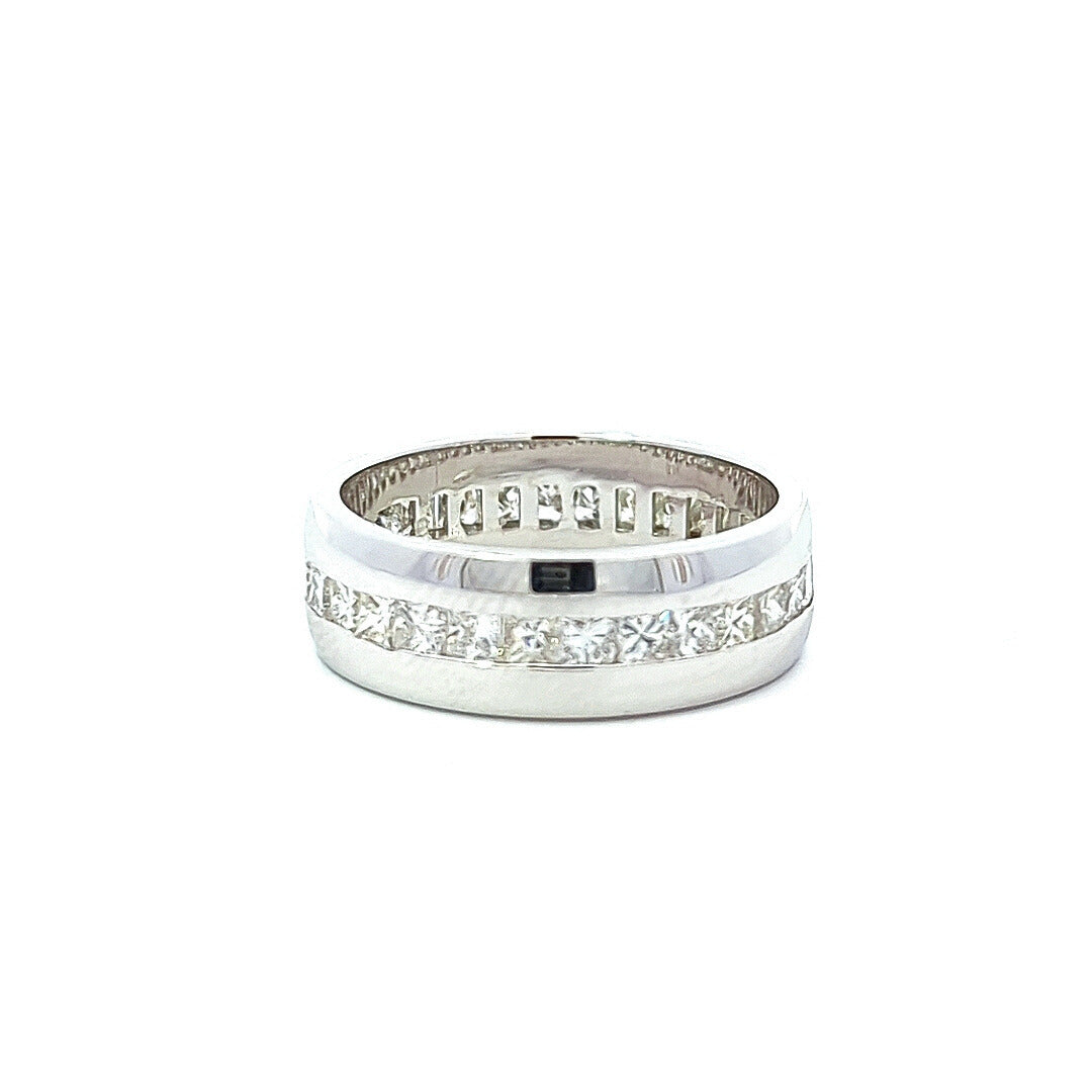 18K White Gold Diamond Ring (6.26 g)