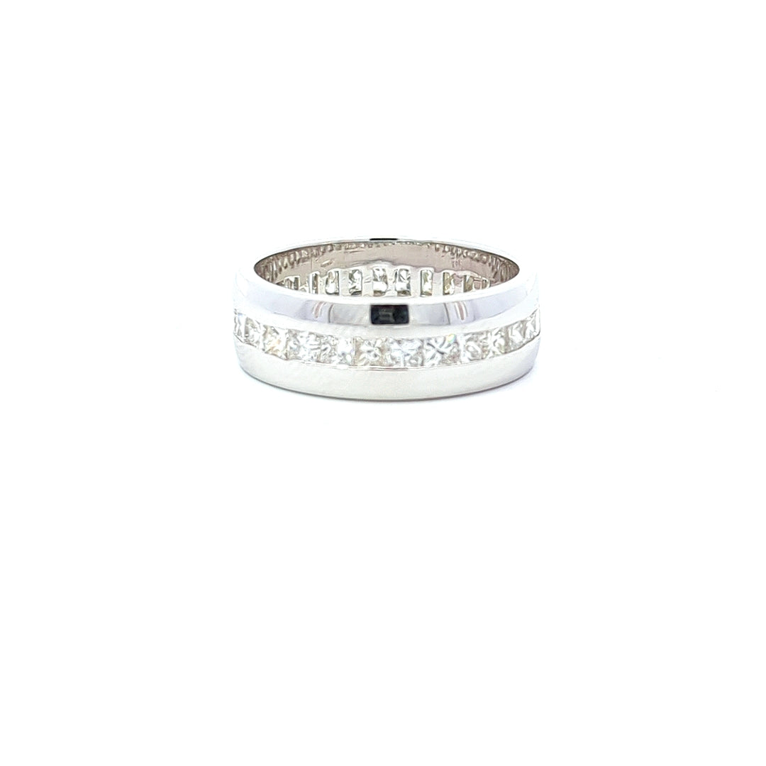 18K White Gold Diamond Ring (6.26 g)