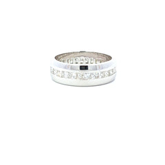 18K White Gold Diamond Ring (6.26 g)