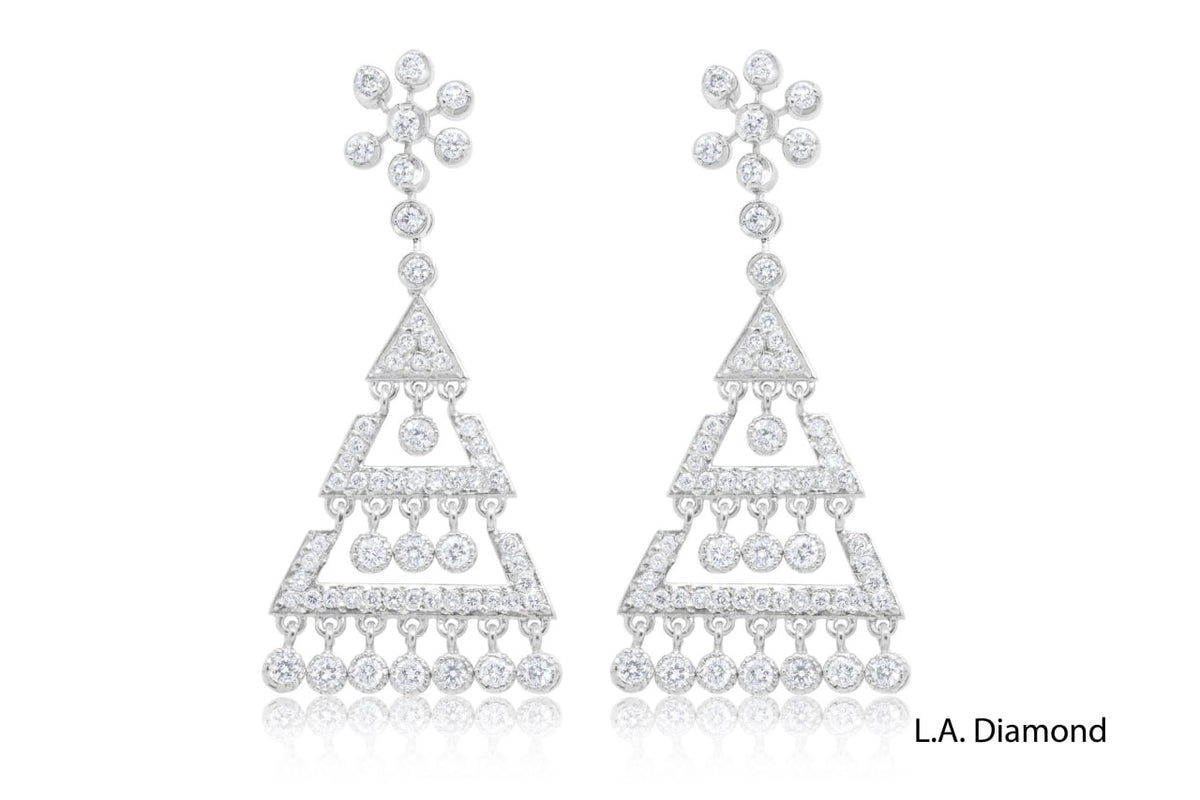 Diamond Chandelier Earring