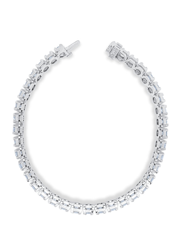 14k Gold Round Diamond Tennis Bracelet (7.50 ct) - LA DIAMOND