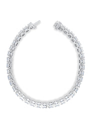 Gold Round Diamond Tennis Bracelet (7.50 ct)