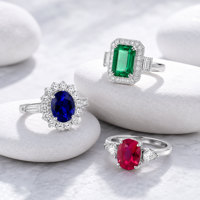 Start with Gemstone Rings