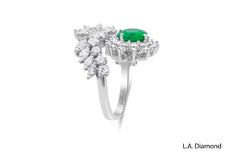 Diamond Ring In White Gold