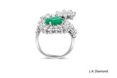 Diamond Ring In White Gold