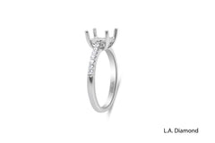 14k White Gold Ring