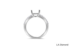 14k White Gold Ring
