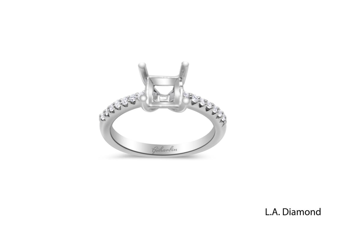 14k White Gold Ring