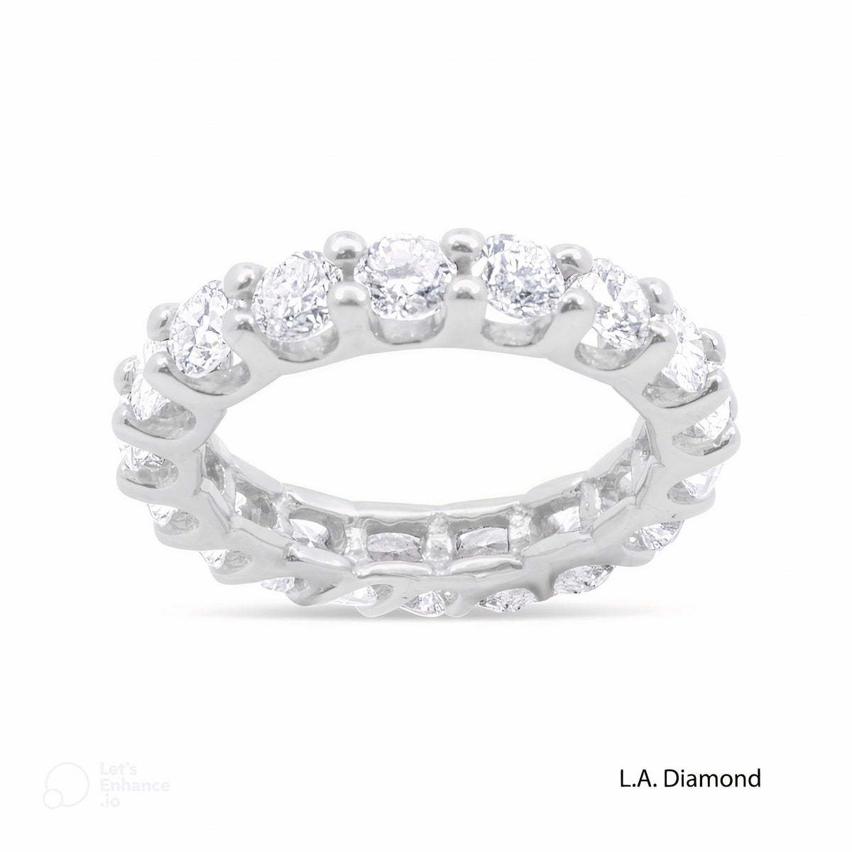 14k White Gold Diamond Ring