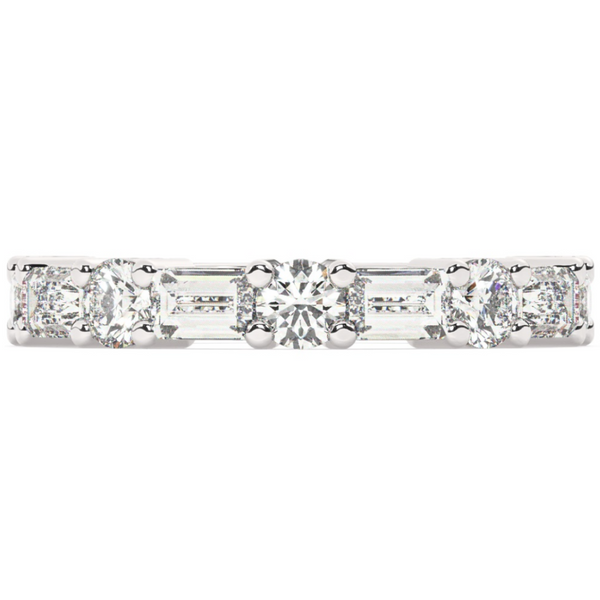 18K Gold Diamond Round Cut Wedding Ring 1.43c - RD587 - LA DIAMOND