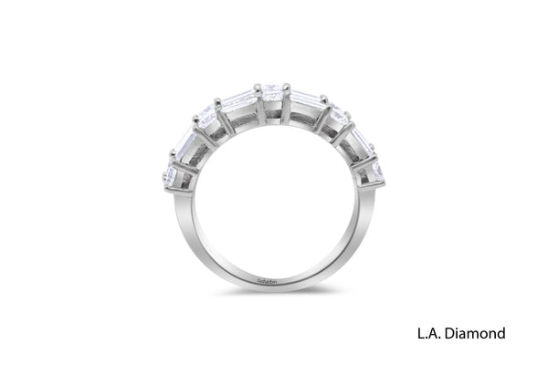 18k White Gold Diamond  Ring - LA DIAMOND