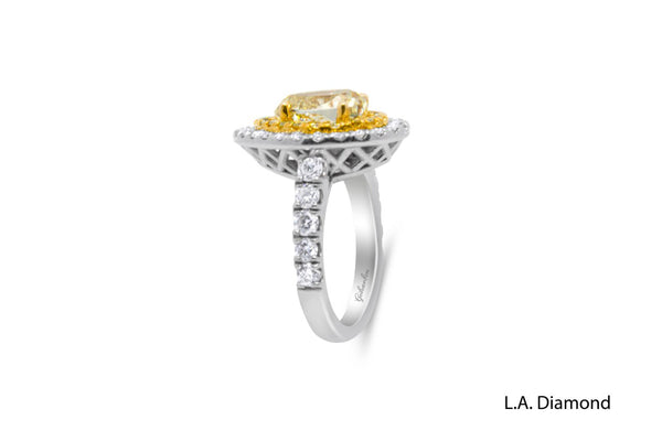 14k Gold Diamond  Ring - LA DIAMOND