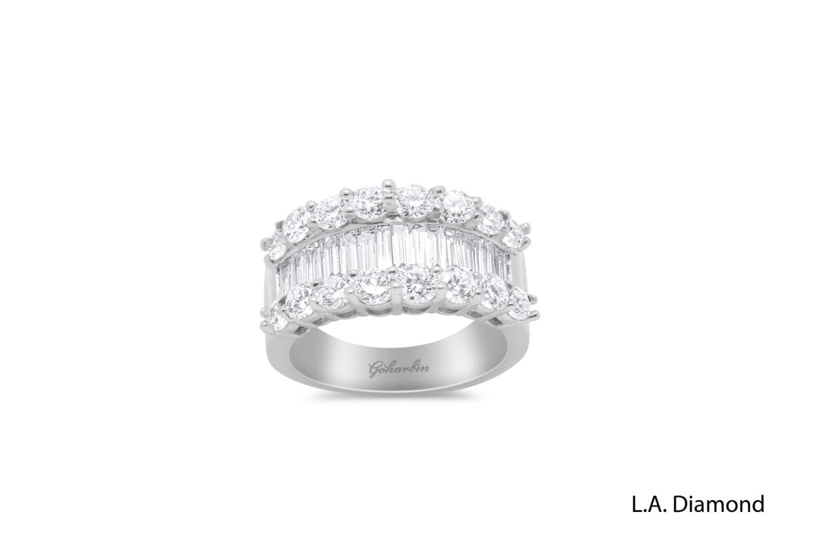 14k White Gold Diamond  Ring