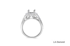14k White Gold Diamond  Ring