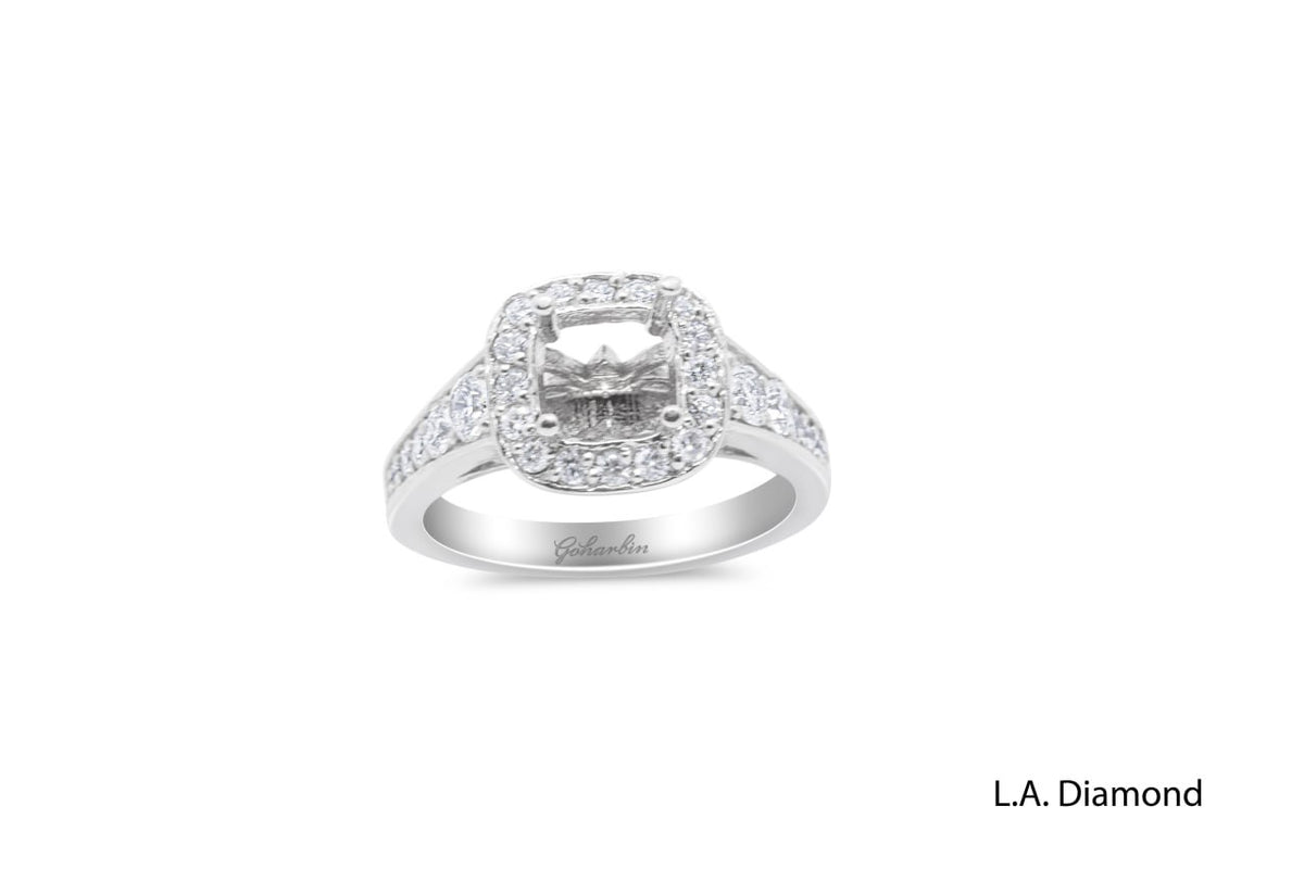 14k White Gold Diamond  Ring