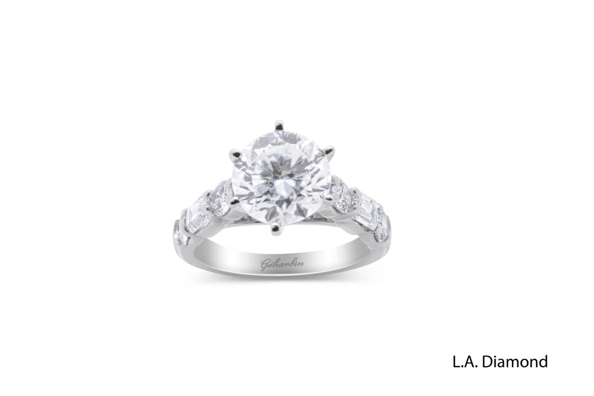 14k White Gold Diamond  Ring