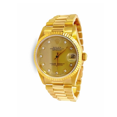 18K Yellow Gold Pre- Owned Rolex Oyster Perpetual DateJust (Brand New Condition)