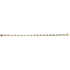 Classic Round Brilliant Cut Diamond Tennis Bracelet Set in 14k Gold