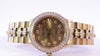 Rolex Oyster Perpetual 34mm Champagne Diamond Dial