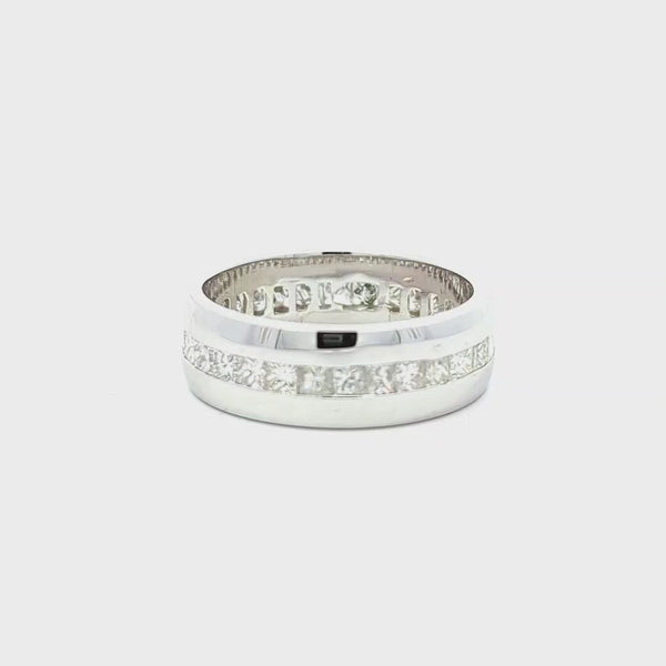 18K White Gold Diamond Ring (6.26 g)