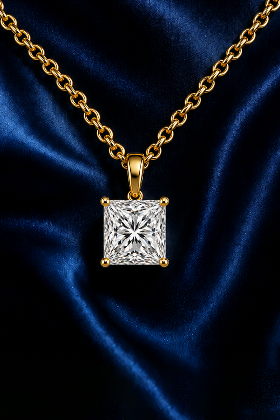 Princess diamond ring