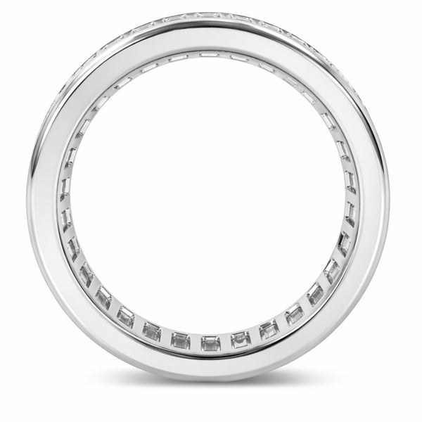 14K White Gold Baguette Diamond Ring (5.85 ct T.W.)