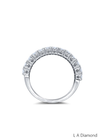14K White Gold Diamond Round-Cut Ring (3.06 ct T.W.)