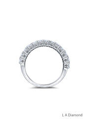 14K White Gold Diamond Round-Cut Ring (3.06 ct T.W.)