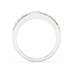 14K White Gold & Platinum Princess-Cut Diamond Wedding Band (1.37 ct T.W.)