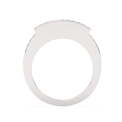 14K White Gold Princess & Round Diamond Ring (1.80 ct / 2.61 ct T.W.)