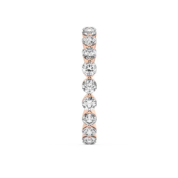 14K White Gold Round Diamond Ring (1.50 ct)