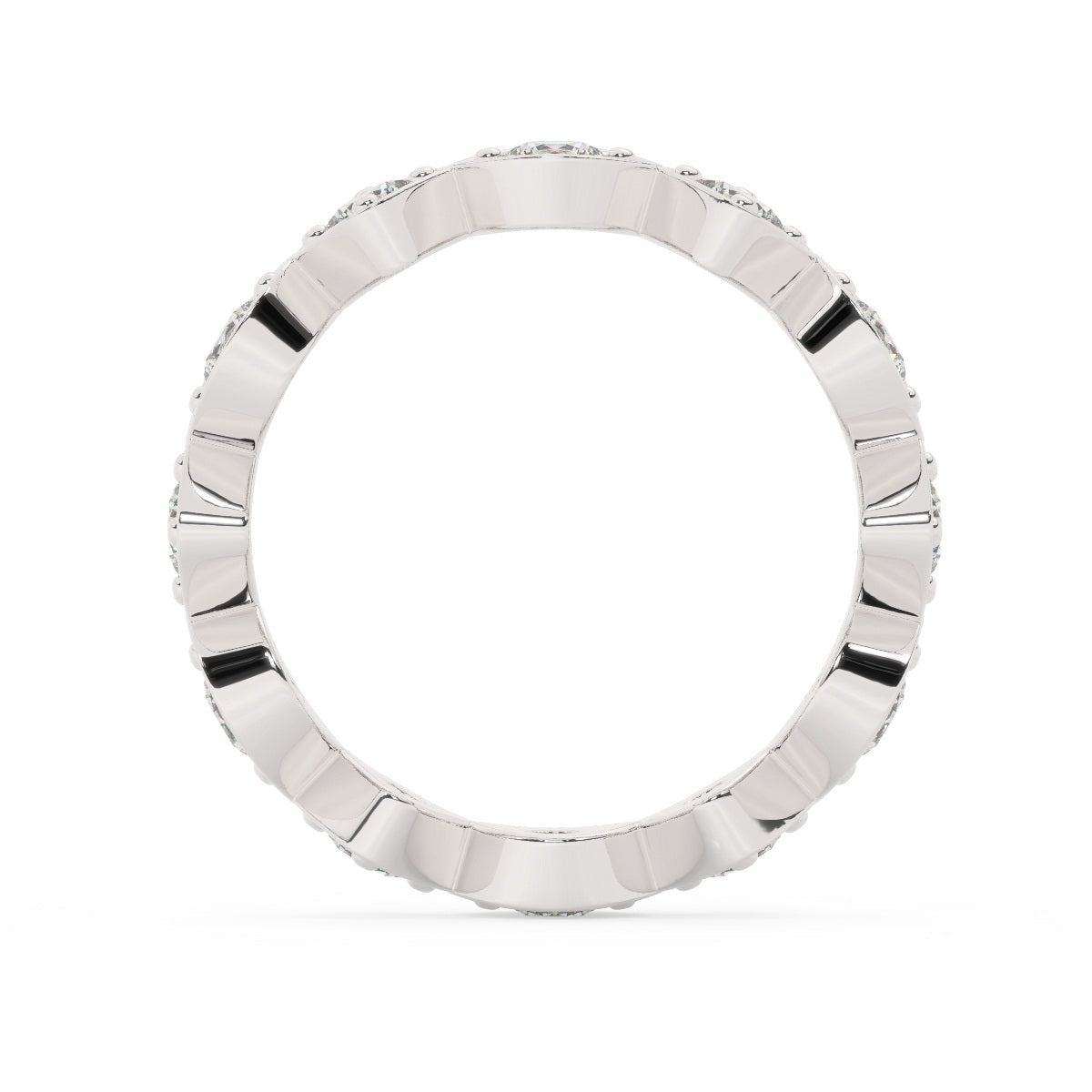 14K_White_Gold_Round_Diamond_Wedding_Ring_1.20_ct_