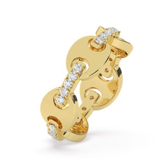 18K_White_Gold_Round_Diamond_Wedding_Ring_0.28_ct_