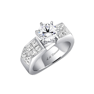 1-1/4 CT. T.W. Diamond Engagement Ring in 14K White Gold