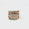 18K Rose Gold Round Diamond Ring (1.98 ct)