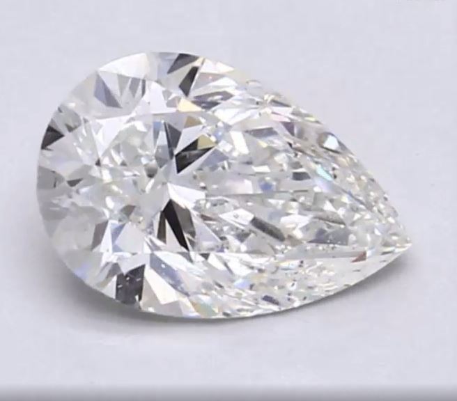 Pear Brilliant Diamond 2.01 CT G, SI1, With GIA Certificate - LA DIAMOND