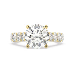 White Gold Diamond Ring - LA DIAMOND