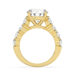 White Gold Diamond Ring - LA DIAMOND