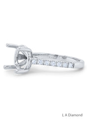 White Gold Diamond Ring - LA DIAMOND