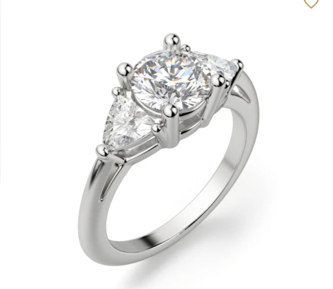White Gold Engagement Ring