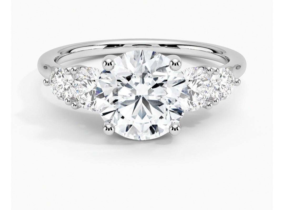 White Gold Engagement Ring