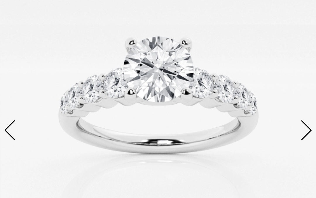 White Gold Engagement Ring
