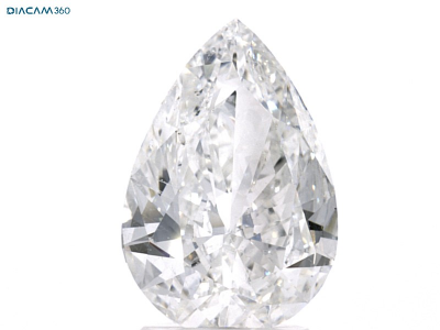 Pear Brilliant Diamond 2.3 CT F, SI1, With GIA Certificate - LA DIAMOND