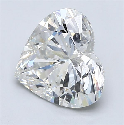 Heart Brilliant Diamond 2.08 CT H, SI1, With GIA Certificate