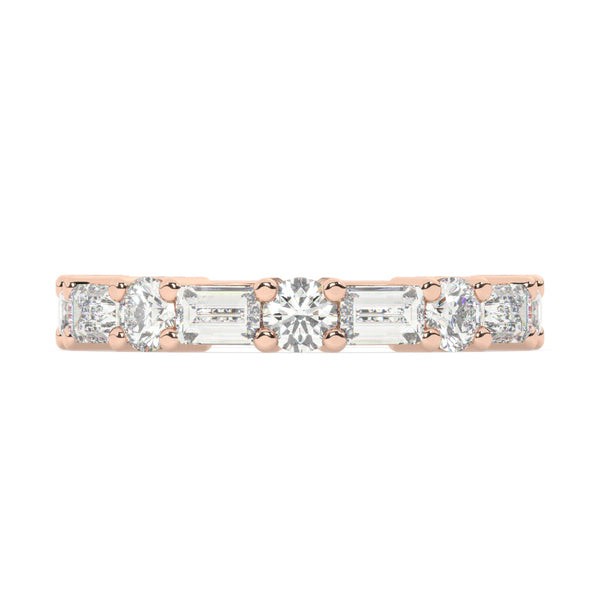 18K Gold Diamond Round Cut Wedding Ring 1.43c - RD587 - LA DIAMOND