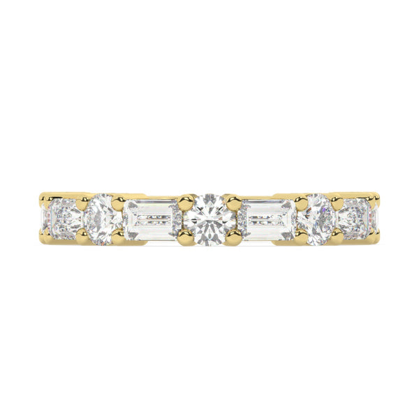 18K Gold Diamond Round Cut Wedding Ring 1.43c - RD587 - LA DIAMOND