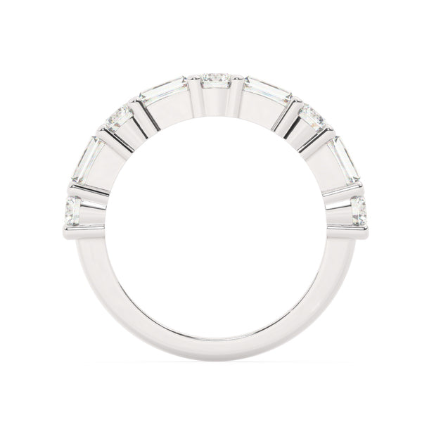 18K Gold Diamond Round Cut Wedding Ring 1.43c - RD587 - LA DIAMOND